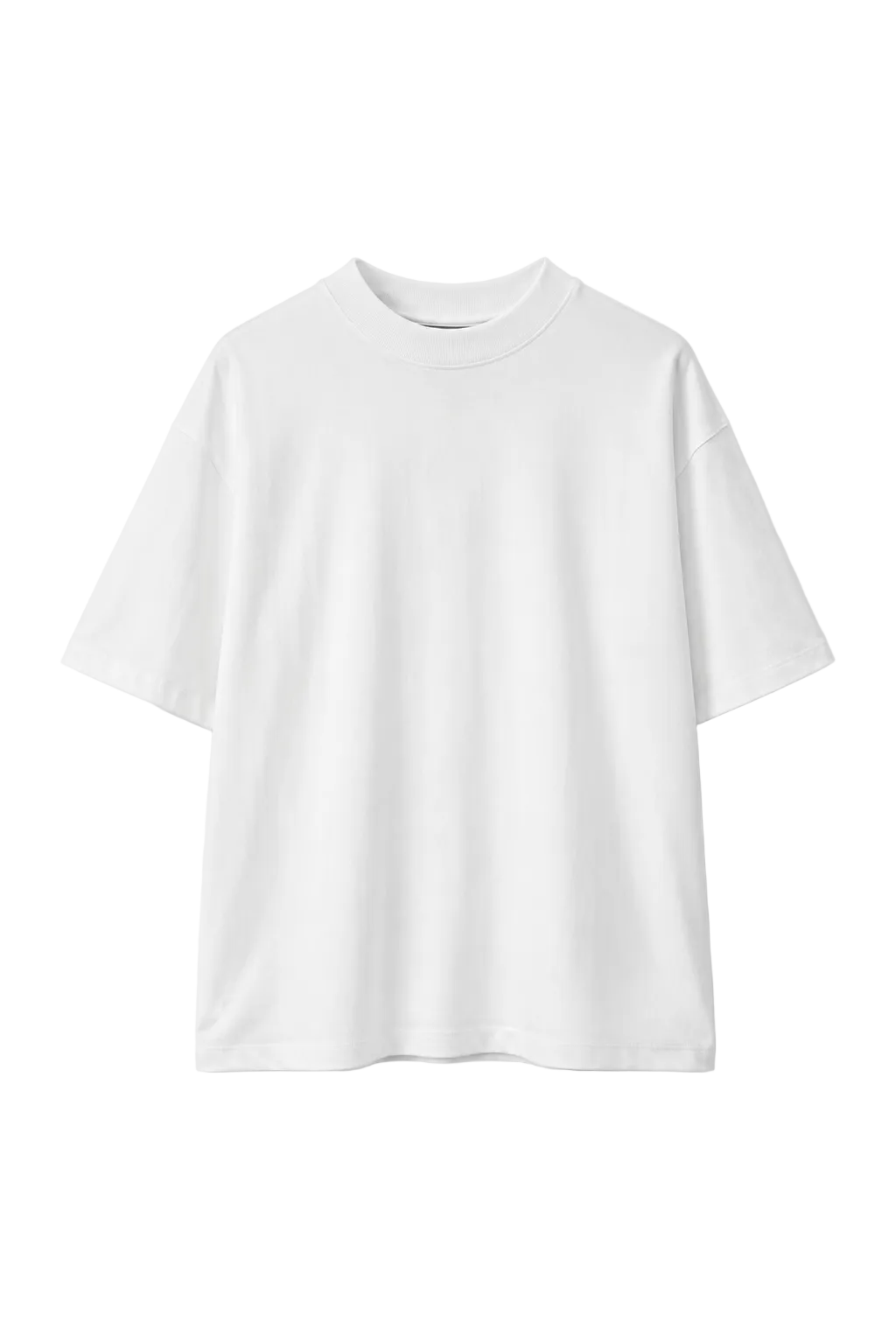 pantaloni cu snur lung atelier axd tricou alb unisex premium guler Atelier AXD in tinuta moda urbana cu snur lung vizibil