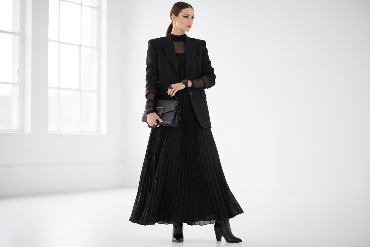 pantaloni cu snur lung sitemap blogs 1 xml cum porti negrul mat cu stil Atelier AXD in tinuta moda urbana cu snur lung vizibil