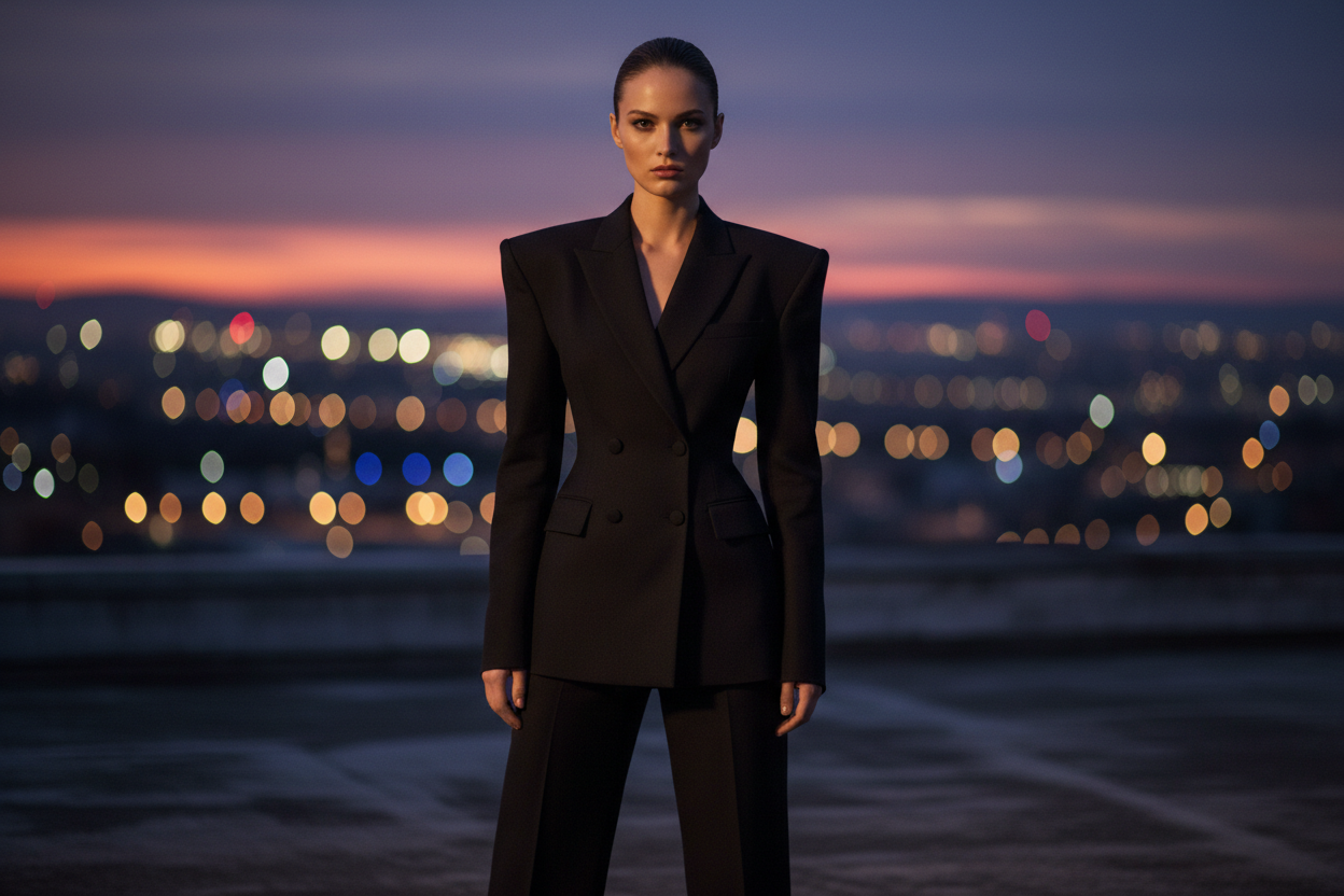 pantaloni cu snur lung sitemap blogs 1 xml extreme high fashion editorial 8k a Atelier AXD in tinuta moda urbana cu snur lung vizibil