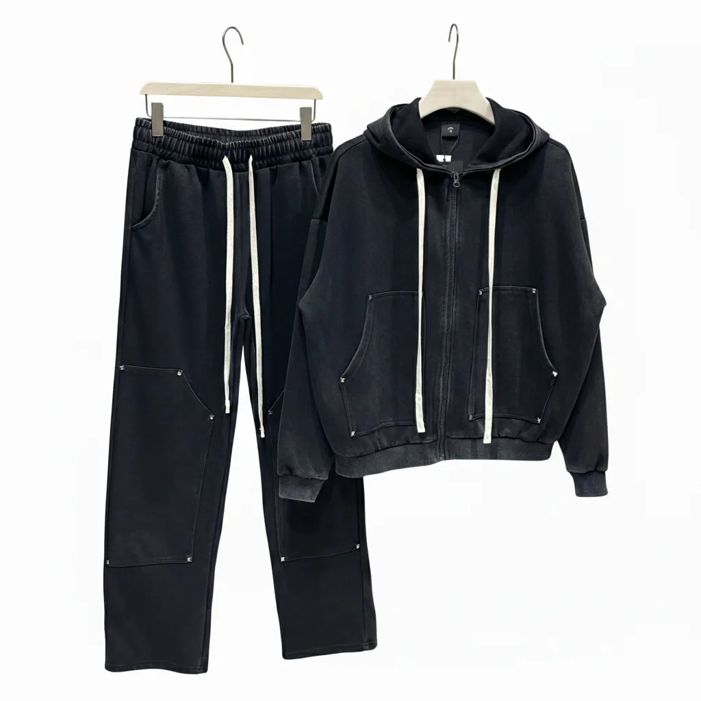 pantaloni cu snur lung purtati de persoana reala pentru Pantaloni cu snur lung si fermoare: ghid vizual, detaliu de material si croiala stil Atelier AXD