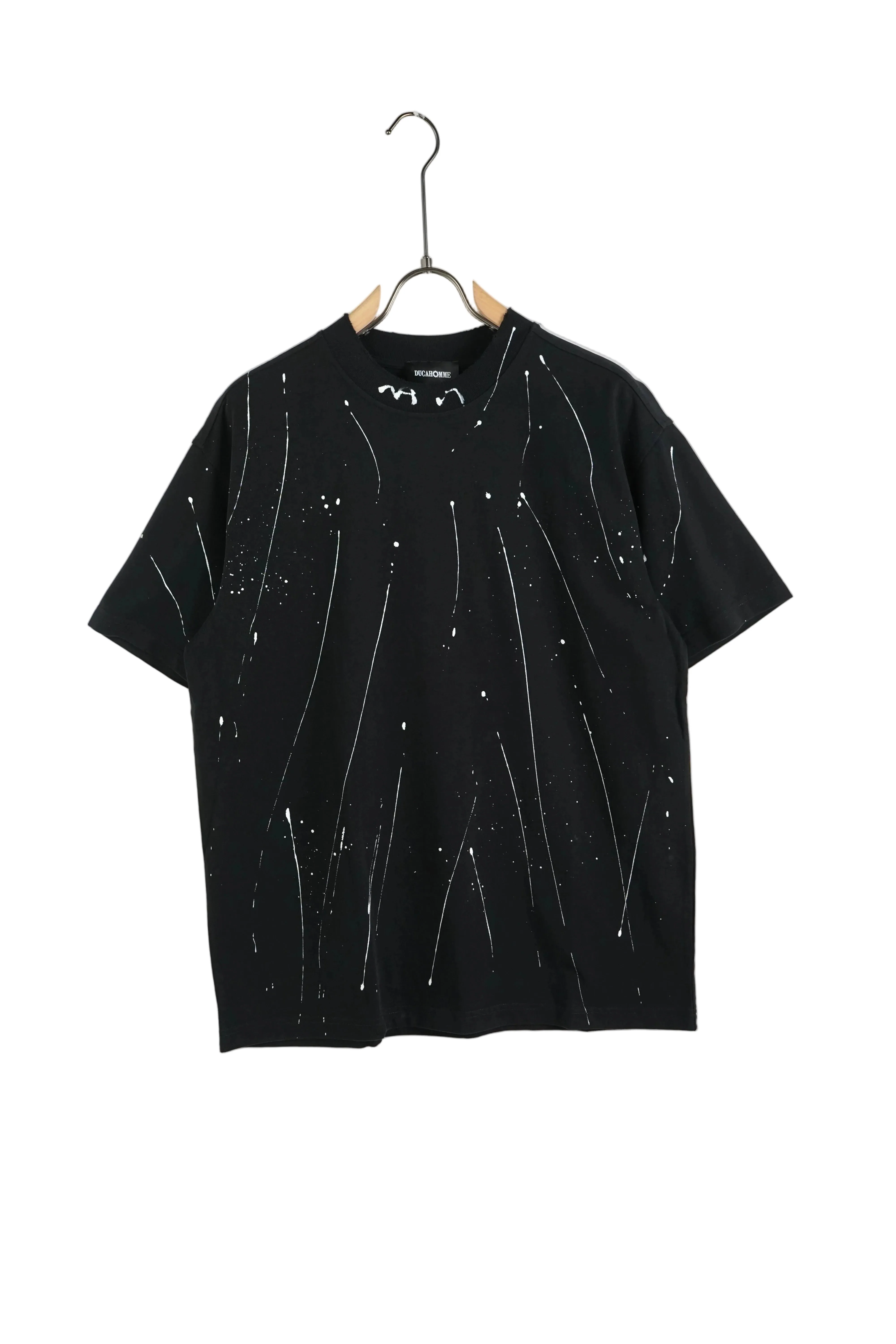 tricou premium purtat cu pantaloni cu snur lung pentru Seturi cu pantaloni cu snur lung: ghid vizual, detaliu de material si croiala stil Atelier AXD